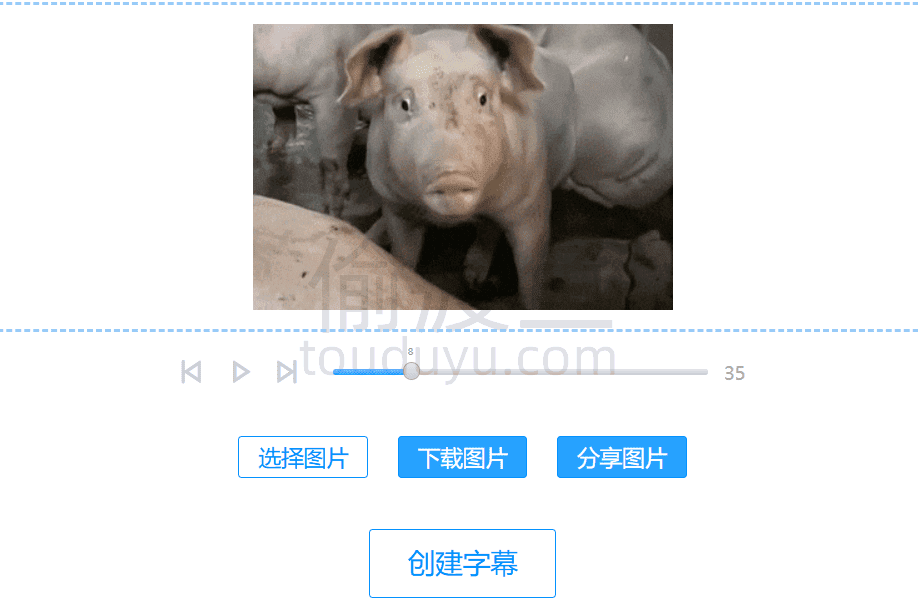 应景图-Gif图片添加字幕-偷渡鱼