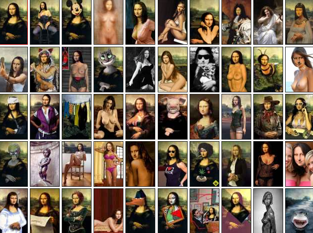 收集各种蒙娜丽莎的恶搞图像_Mona Lisa